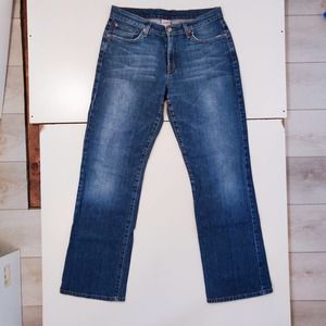 Lucky Brand Classic Rider Fit Relaxed Jeans long length Vintage Womens 14/32